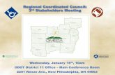 Regional Coordinated Council: 3rd Stakeholders …...2019/02/03  · Regional Coordinated Council: 3rd Stakeholders Meeting Wednesday, January 16th, 10am ODOT District 11 Office –Main