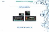 CONTROLLERS, PROGRAMMERS...HEAT TREATMENT FURNACES APPLICATIONS SOFTWARE GF_eXpress Configuration kit for Gefran instruments by means of PC (Windows environment). Lets you read or