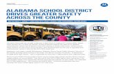 ALABAMA SCHOOL DISTRICT DRIVES GREATER SAFETY ACROSS …€¦ · school personnel to communicate with individual buses or groups of buses over MOTOTRBO radio channels. “Anywhere