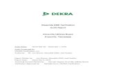 Biosolids EMS Audit Report - KUB · 3C. Audit Findings – Nonconformances During this audit, DEKRA found no major nonconformance and 2 minor nonconformances with respect to the audit