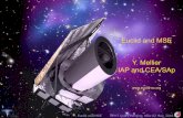 Euclid and MSE Y. Mellier IAP and CEA/SAp › en › news › UM2016 › presentations › Session... · 2016-05-26 · • Flux line: 2 . 10-16 erg.cm-2.s-1 ; 3.5σ Euclid and MSE