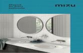 Shaped for every bathroom · tapware, and flowing on to showers and accessories. Mizu is about contemporary ... colour to your kitchen space with a range of ﬁ nishes ... is just