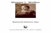 Maggie L. Walker - NPS.gov Homepage (U.S. National Park ... Walker … · Maggie, along with 21 other women, opened the Emporium in 1905 to provide further business opportunities