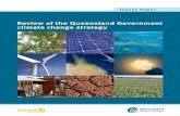 Review of the Queensland Government climate change strategy · Paper during the development of a revised Queensland ClimateSmart Strategy. ... (Office of Climate Change, 2008, IPCC,