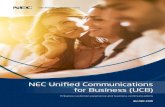 NEC Unified Communications for Business (UCB) · Survey Measure customer satisfaction, motivate agents to improve performance and gain an accurate picture of customer satisfaction.