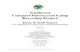 Phase II Draft Report - Zero Wastezerowaste.org/cfl/IMAGES_A/PhaseIIDraftRpt030522.pdf · Northwest Compact Fluorescent Lamp Recycling Project – Phase II Draft Report 1 Northwest