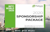 IMTC WORLD 2020, Miami, November 16-19 REMTECH AWARDS … · treasures, to many other fun promotional ways, our team will help you make your marketing ideas come true! Our Conference