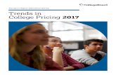 Trends in College Pricing 2017 · Trends in College Pricing 2017. reports on the prices charged by . colleges and universities in 2017-18, how prices have changed over . time, and