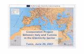 Cooperation Project between Italy and Tunisia in the ...download.terna.it/terna/0000/0086/24.pdf · Different electricity production options in Tunisia considering the need for source