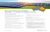 Queensland renewable energy – a state of opportunity › download › business-interest › ...Energy in its Powering Queensland Plan, at dnrme.qld.gov.au Renewables 400 Under the