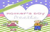 Mother’s Day freebie...I love you! Love, My mom’s name is _____. She is _____ years old. She has _____ eyes and _____ hair. My mom is really good at _____. My mom is as sweet as