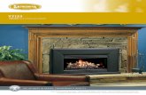 VENTED GAS FIREPLACE INSERT - Kingsman Fireplaces This unit illustrated is a VFI30 Vented Fireplace