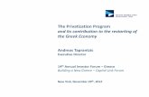 The Privatization Program - Linkforums.capitallink.com › greece › 2012 › pres › taprantzis.pdf · 2018-11-10 · 2 The Privatization Program Agreed with Greece’s creditors