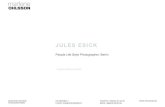 JULES ESICK · 2019-06-21 · JULES ESICK People Life Style Photographer. Berlin >>open online portfolio >>open online portfolio MARLENE OHLSSON PHOTOGRAPHERS FALkENRiEd 4 d-20251