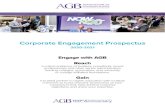 Corporate Engagement Prospectus€¦ · Corporate Engagement Prospectus 2020-2021 Engage with AGB Reach a critical audience of trustees, presidents, board ... The COVID-19 crisis
