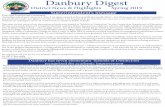 Danbury Digest · Danbury Digest -3- Spring 2019 DPS music education program receives national recognition The Danbury Public Schools district was named a 2019 “Best Communities