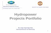 Hydropower Projects Portafolio - Asia-Pacific Economic … Projects_Hydropowe… · Hydropower Projects Portafolio Author: LVilchez_Rev H Armas Created Date: 11/13/2009 6:03:17 PM