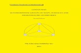 Graduate Textbook in Mathematics LINFAN MAO …vixra.org/pdf/1003.0227v2.pdf · ii Automorphism Groups of Maps, Surfaces and Smarandache Geometries subgroups, regular representations,