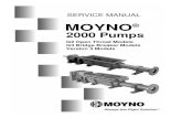 Moyno 2000 Pumps : G2 Open Throat Models - G3 Bridge ... · G2 Open Throat Models G3 Bridge Breaker Models 1-1. INTRODUCTION 1-2. GENERAL The Moyno® 2000 Pump is the culmination