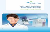pocH-100i Automated Hematology Analyzer€¦ · Innovative technology • Hydrodynamic focused impedance cell counting • Utilizes Direct Current technology • Accurate results