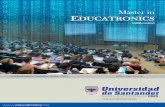Master in EDUCATRONICS€¦ · 1 Fundamentals of Virtual education The paradigm of virtual Education Digital Reading and Writting Roles in Virtual Education 5 2 Management of Educational