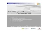 Excel 2007 Advanced - STL › download › manuals › ... · Use Slicers to filter tables Although Slicers were introduced with Excel 2010 with Excel 2013 they can be used to filter
