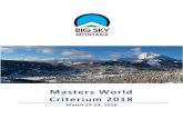 Masters World Criterium 2018 · 2018-10-03 · Classic Limo 406-585-5466  Public Transportation Skyline Bus 406-995-6BUS  Car Rentals Rental agencies located …