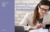 Getting you started in Paraplanning · • Planning and organisation • Analysis. Your initial training will help you get to grips with the basics of paraplanning and the length