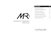 Bluetooth Speakers MR1 mk2 - Ruark Audio › pdf › Ruark-Audio-MR1-Mk2-User... · to pair with a Bluetooth audio device. 2 Pair your Bluetooth audio device Go to settings on your