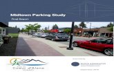 Midtown Parking Study · 2018-10-23 · Midtown Parking Study Final Report TC-2Map 5.1 – Thursday June 14, 2018 Parking Occupancy 6PM 22 Map 5.3 – Thursday June 14, 2018 Parking