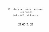philofaxy.comphilofaxy.com/.../2_Days_Per_Page/...lined_2012.docx  · Web view2 days per page lined. A4/A5 diary. 2012. December 2011. 26 . Monday. 27 . Tuesday. December 2011. Wednesday.