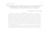 Assessment of Politeness Levels of Invitations and …...replies to invitations for the study of linguistic politeness strategies because of its remarkable natures as described in