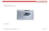 Installation Plan Vented Dryer - Miele ... Installation Plan Vented Dryer PT 5136 PT 7136 Read all operation