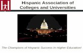 Hispanic Association of Colleges and UniversitiesInternship Program Opening Doors of Opportunity/ Abriendo Puertas de Oportunidad Places students in federal and corporate internships
