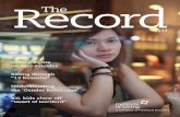 Record The - Hartford HealthCare Library/Publications/Annual Report… · What’s wrong (and right) with “13 Reasons Why” ... Teenager Hannah Baker calmly walks into her fam-ily