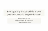Biologically inspired de novo protein structure prediction · to accurate protein structure prediction. Multiple sequence alignments can be used to identify pairs of residues that