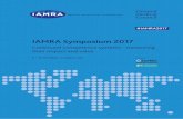 IAMRA Symposium 2017 Symposium... · 2017-11-20 · Symposium 2017 Continued competence systems - measuring their impact and value 3 Foreword 12:30 Lunch 13:30 Keynote speech –