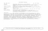 DOCUMENT RESUME - ERIC · DOCUMENT RESUME. ED 196 207. EC 131 334. AUTHOR Johnson, Marion T. And Others TITLE Relating the Capabilities of the Handicapped to the. Human Attribute
