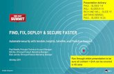FIND, FIX, DEPLOY & SECURE FASTER - Red Hat€¦ · Work with your Red Hat account team to get an Insights evaluation. Follow the Red Hat Technical Account Management blog Get a unique,