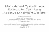 Methods and Open-Source Software for Optimizing Adaptive ...people.csail.mit.edu/mrosenblum/...JSM_2017.key.pdf · Emerson, S.S. (2006) Issues in the use of adaptive clinical trial