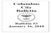 Columbus City Bulletin › uploadedFiles › Columbus › Elected...Columbus City Council Journal January 11, 2010 RULES & REFERENCE: MENTEL, CHR. GINTHER CRAIG PALEY 1720-2009 To