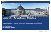 Lecture 8 – Turbocharger Modeling - ETH Z › content › dam › ethz › special-interest › mavt › ... · 2017-11-07 · System Modeling –Institute for Dynamic Systems and