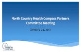 North Country Health Compass Partners Committee Meeting · •Location based mobile advertising using geo-fencing technology and mobile banner ads. AD. Geo-Fencing vs. Geo-Targeting