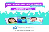 VENTURELAB ENTREPRENEURIAL MINDSETS€¦ · Parent Tips can be found throughout the workbook for extra guidance. on activities. What • The workbook contains 60 activities organized