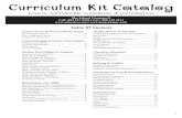 Curriculum Kit Catalog - School Co · Positive Work Habits & Etiquette Curriculum Kit Catalog | 6 Clue In: Basic Communication Skills Curriculum Kit Topics include: non-verbal do's