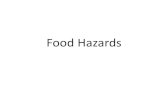 Food Hazards...THE GOOD, THE BAD, & THE UGLY • THE GOOD – FERMENTED FOOD PRODUCTS – NATURAL PRESERVATIVES • THE BAD – PATHOGENS • THE UGLY – SPOILAGE BACTERIA • VARIED