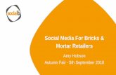 Social Media For Bricks & Mortar Retailers 2020-06-11آ  â€¢ Social Selling â€“Free & Paid Advertising