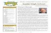 Saydel High School · Saydel High School Newsletter Page 4 High School of Business™ is currently offering two courses this school year the courses are Principles of Business and