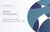 Saeed Hamid, MD Alex Thompson, MD, PhD€¦ · –CKD stage 4/5, including 60% on hemodialysis –Excluded cirrhotics . 12 ... Patients With HCV GT 1 Infection and Chronic Kidney