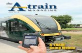 A-TRAIN: Going Mobile · third year of A-train operations, Denton County Transportation Authority officials are hoping to stay on a roll. More Denton County riders have taken to the